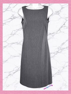 GAP Vintage Gray Form-Fitting Sleeveless Dress Women’s Size 0